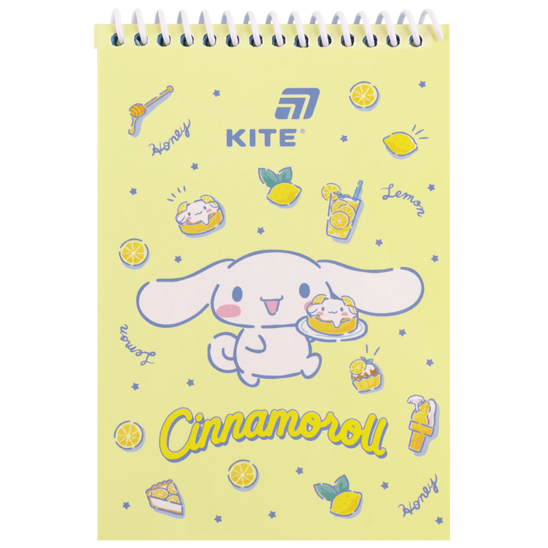 Sketchbook A6/48 sheets. "Kite" /CR26-196/ layer. spiral Cinnamoroll (1/20)