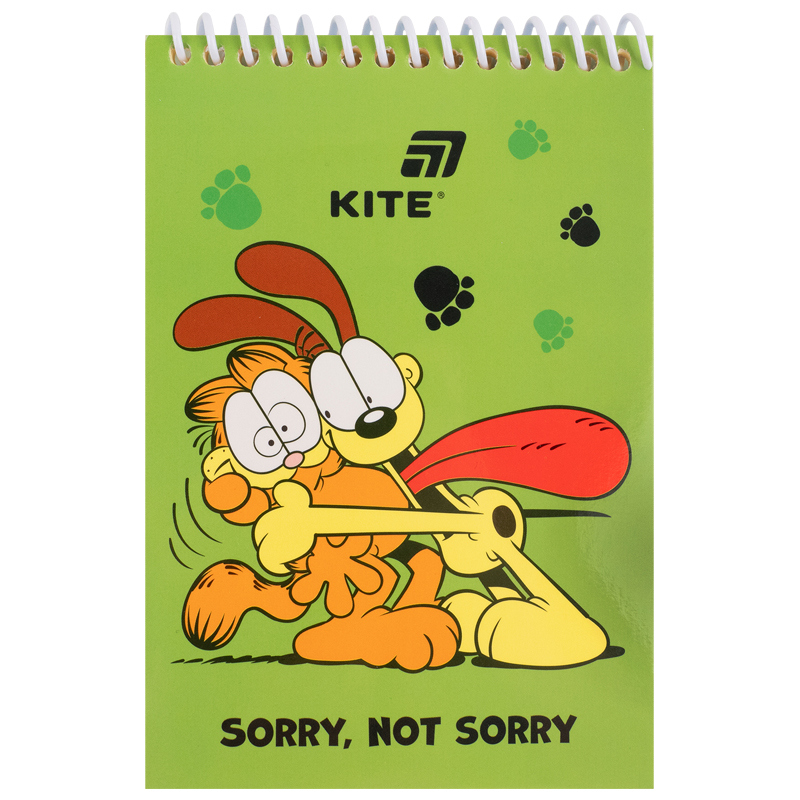 Sketchbook A6/48 sheets. "Kite" /GF26-196/ layer. spiral Garfield Retro/Classic (1/20)