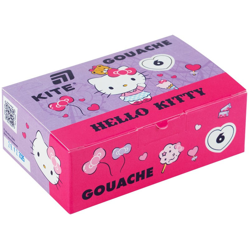 Gouache "Kite" 6 col. 20 ml /HK26-062/ Hello Kitty (1/24)