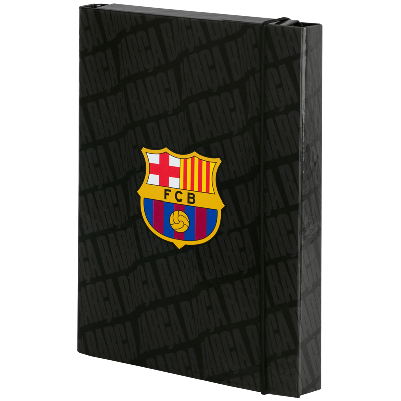 Folder for notebooks "Kite" /BC26-210/ B5 on elastic cardboard FC Barcelona (1/10)