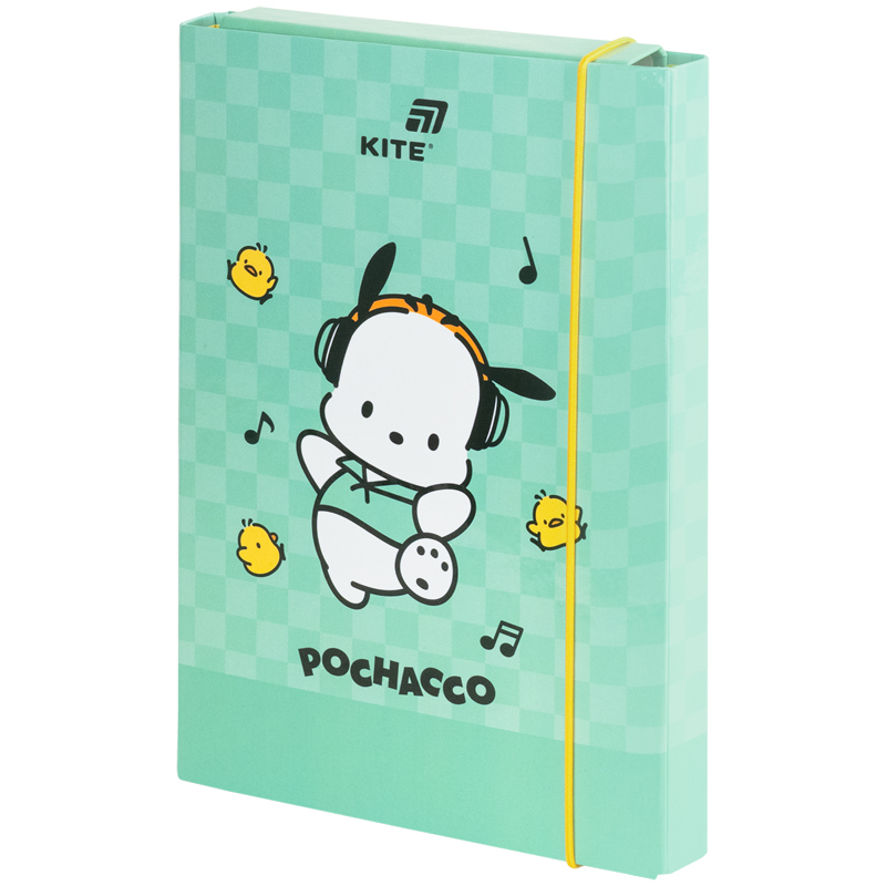 Folder for notebooks "Kite" /PC26-210/ B5 on elastic cardboard Pochacco (1/10)