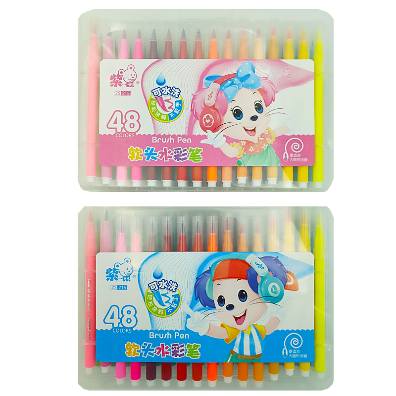 Felt-tip pen "JO" 48 pcs. /215-48/ "Mouse" (1/7/28)