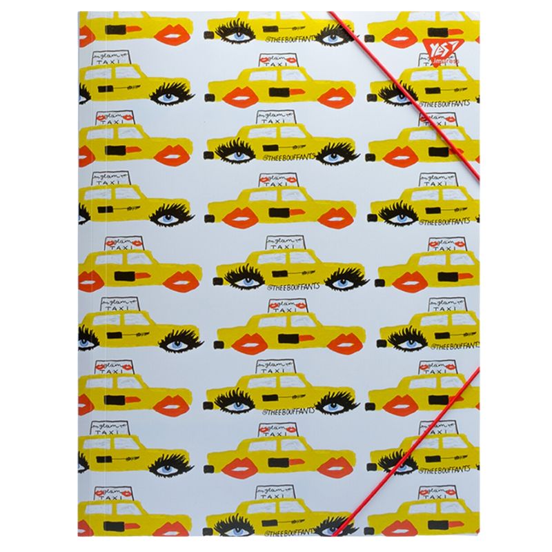 A4 rubber folder "Yes" /491777/ "Fancy" (1/40/80)