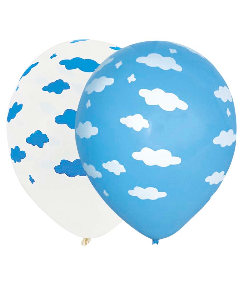 Balloons "Pelican" /824007/ latex 12"(30cm) "Clouds" 5-page 50pcs