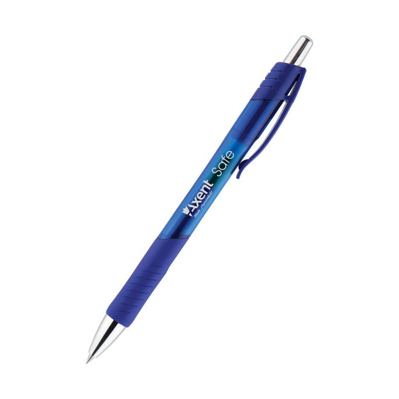Pen gel machine "Axent" /AG1074-02-A/ "Safe" blue (12/144)