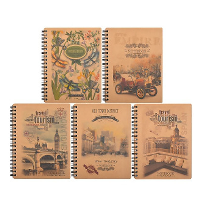 Скетчбук В6/96арк "Офорт" /KR6196/ крафт, спіраль бок,з перф.,білі ЧИСТІ СТОРІНКИ (5/80)