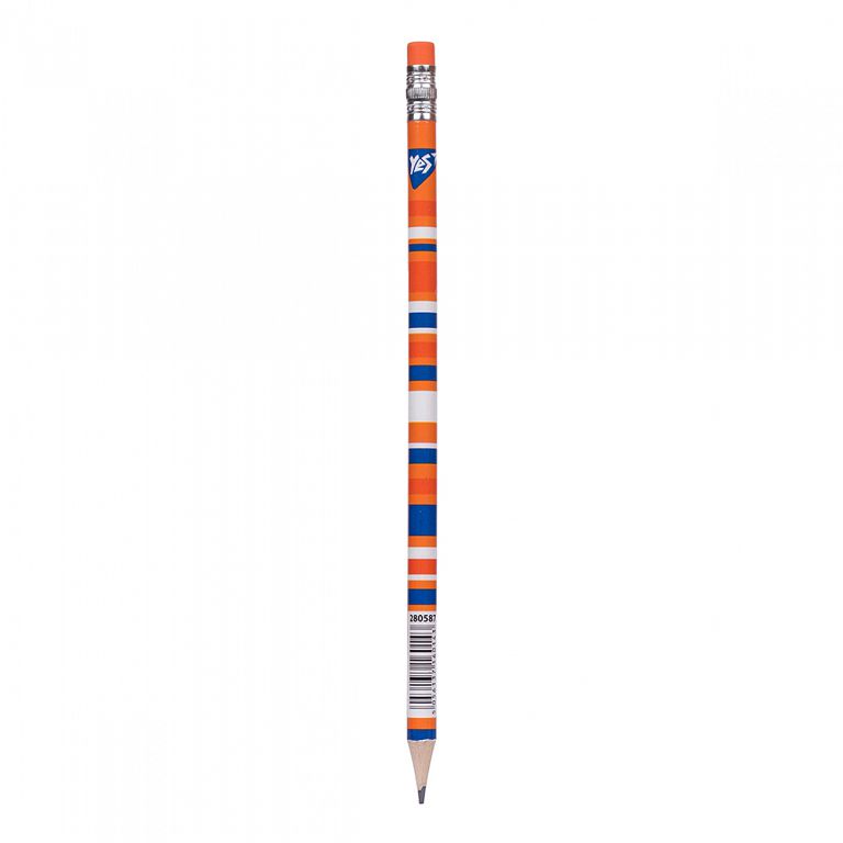 Pencil "Yes" /280587/ "Erudite" HB made of rubber. 36 pieces/tube (sharpened) (36/360/2160)
