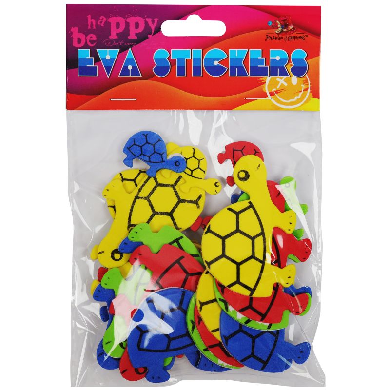 Foamiran blank "ASH" /235042/ adhesive base 36 pcs. Turtle (1/300)