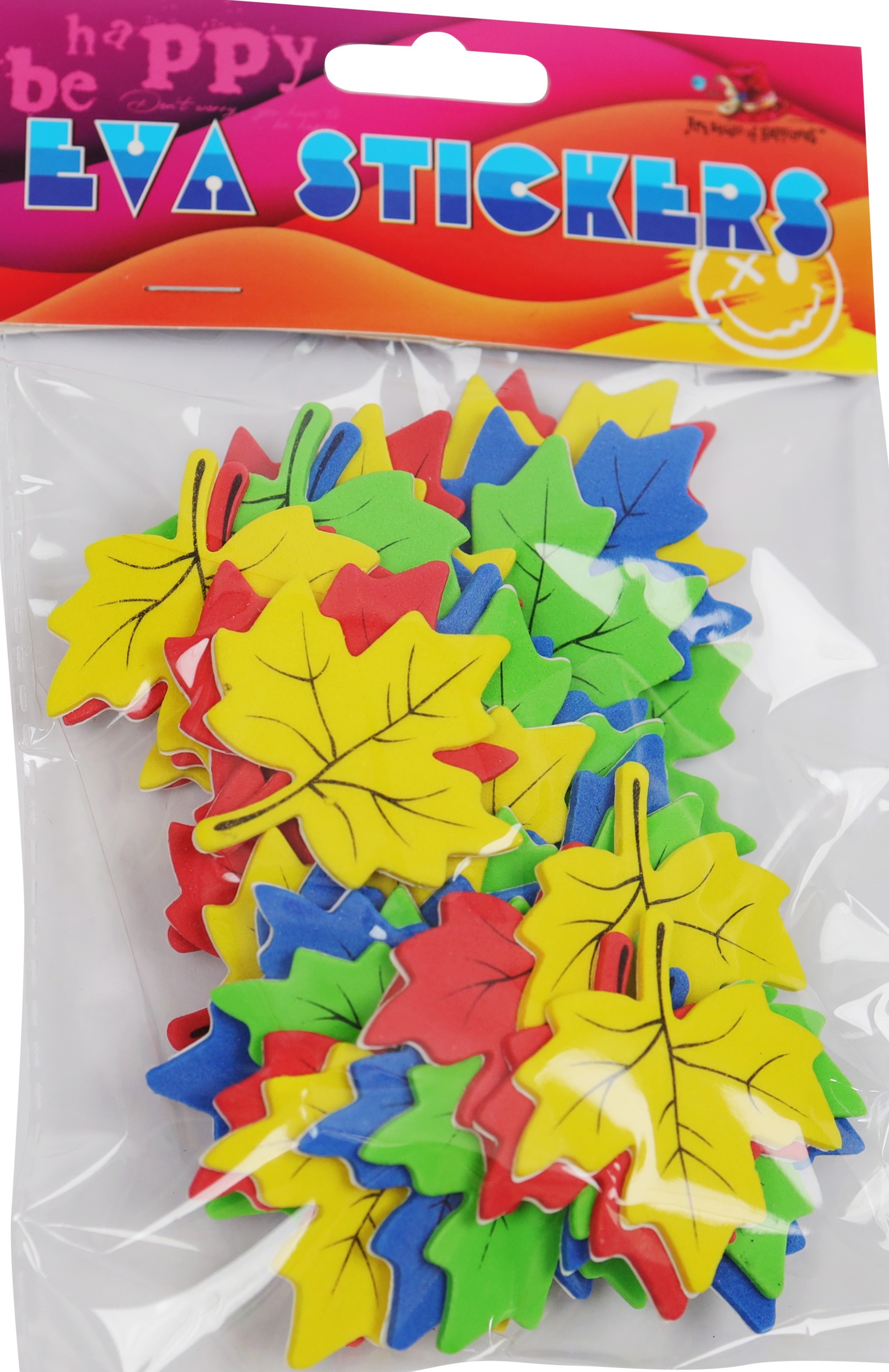 Blank foamiran "ASH" /235027/ adhesive base 40 pcs. Leaves (1/300)