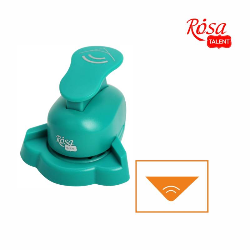 Corner hole punch "ROSA Talent" /914/ for photo "Patterns-11" 2.5 cm