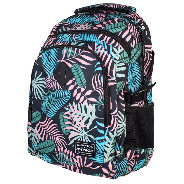 Рюкзак-орт. "JO/Joypack" /0013SE/ "Tropical" 3 від., отв/ навуш., від/ноут 45*33*17см