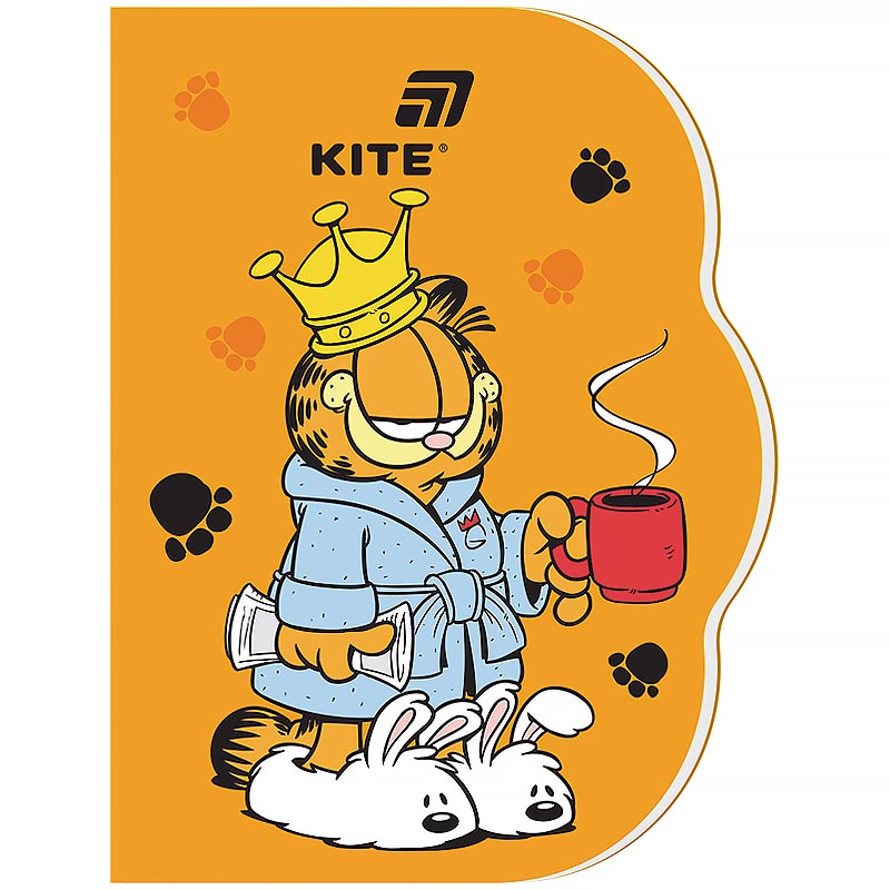 Notebook A6/60 sheets. "Kite" /GF26-223/ die cut, glue Garfield Retro/Classic (1/50)