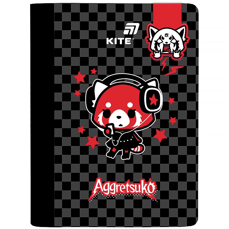 Блокнот А5/60арк. "Kite" /AR26-192/ з магн. закладкою # Aggretsuko (1/20)