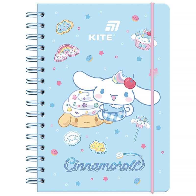 Блокнот А5/80арк. "Kite" /CR26-190/ # на спіралі Cinnamoroll (1/10)