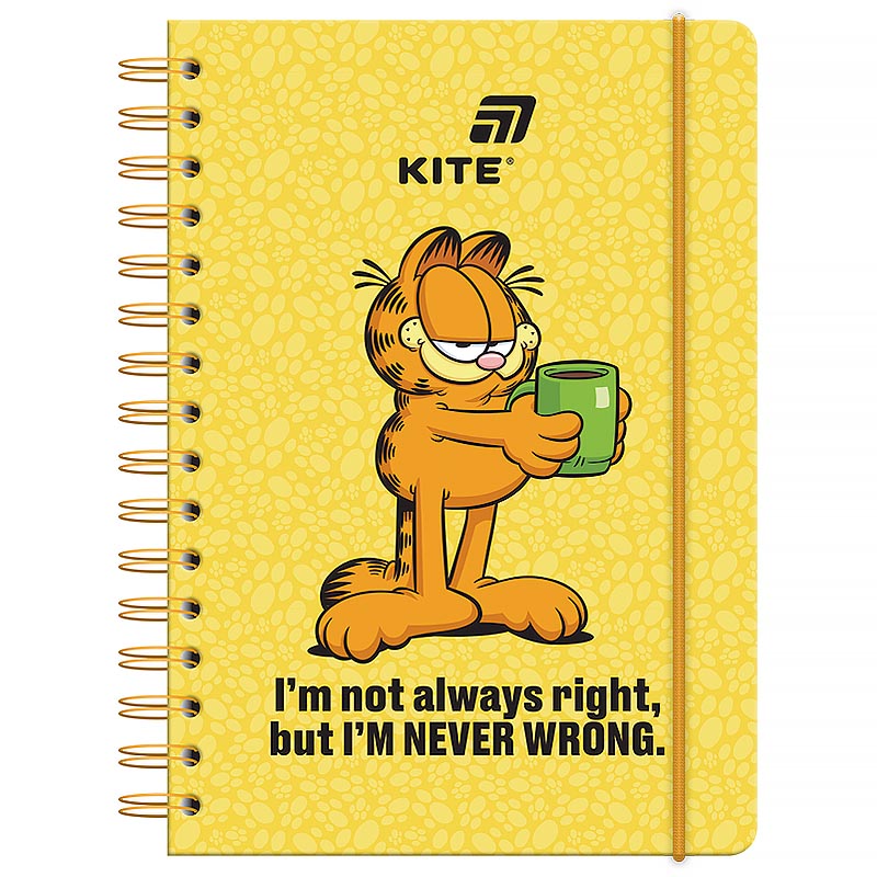 Блокнот А5/80арк. "Kite" /GF26-190/ # на спіралі Garfield Retro/Classic (1/10)