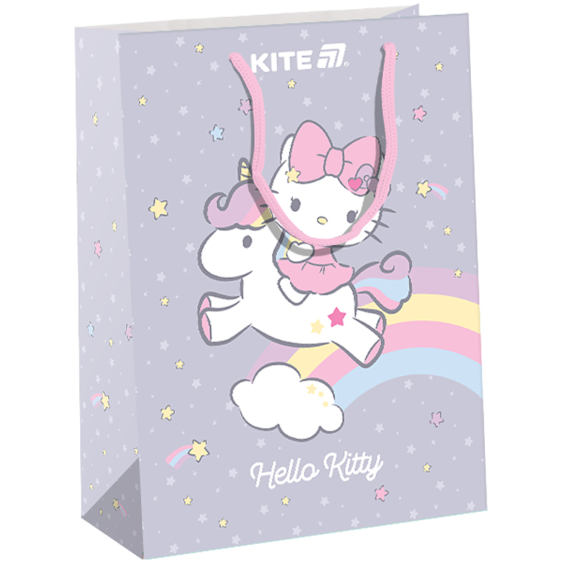 Пакет подарунковий "Kite" /HK25-265-1/ 18х24см, Hello Kitty (5/280)