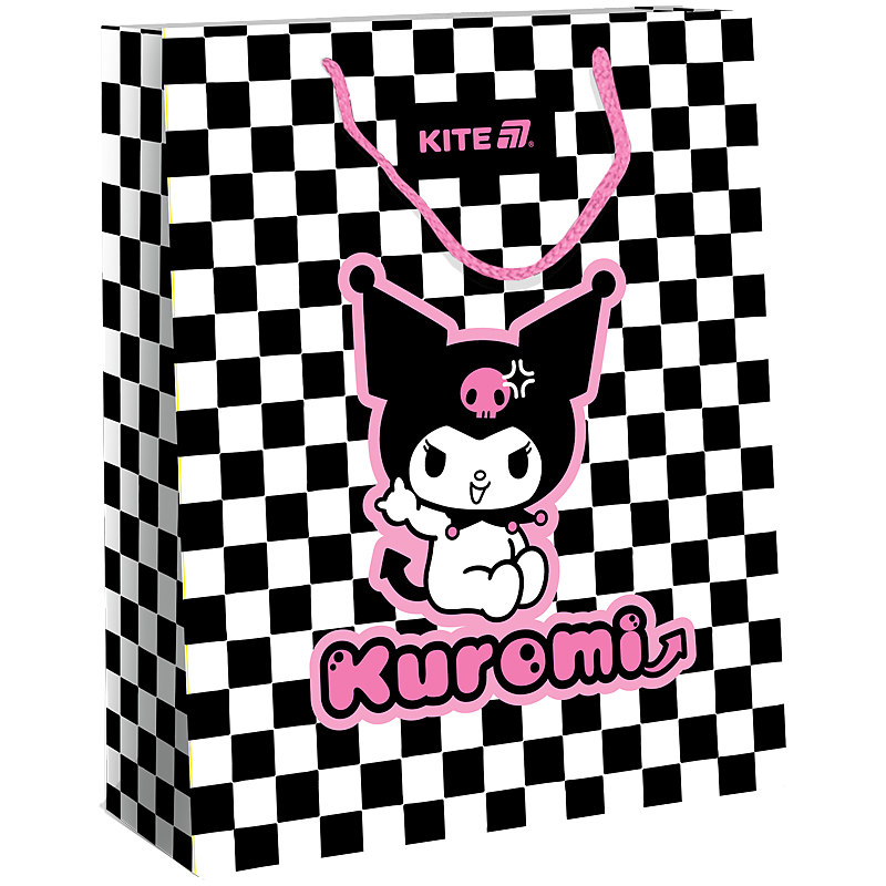 Пакет подарунковий "Kite" /HK25-265-3/ 18х24см, Kuromi Куромі (5/280)