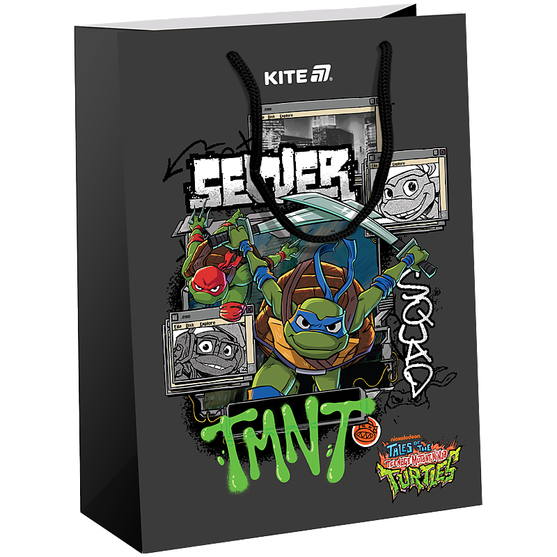 Gift package "Kite" /NT25-265/ 18x24cm, TMNT Tales of the TMNT (5/280)