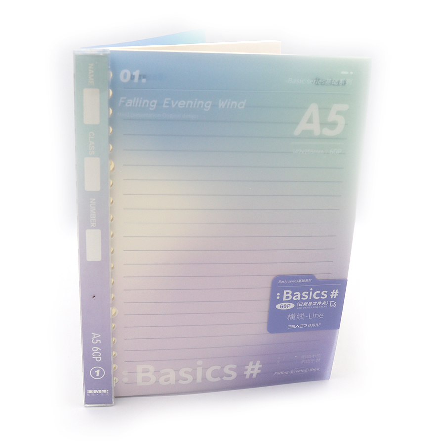 Notebook 14.2*20.5/60 sheets "JO" /LB5A71-7699/ on a spiral "Basic" mix (1/112)