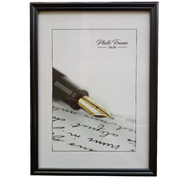 Photo frame 30*40 "33 Amigos" /3040-LA-121/ black, baguette 1515 semicircular (1/18)