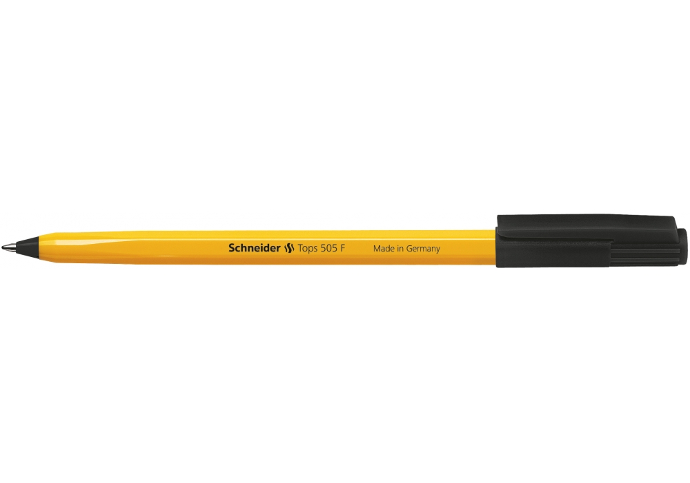 Ручка кулькова SCHNEIDER TOPS 505F /S150501/ ЧОРНА (50/1000)