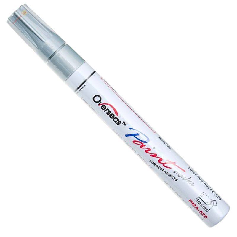 Marker paint "Overseas" /7501-S/ silver (12/144)