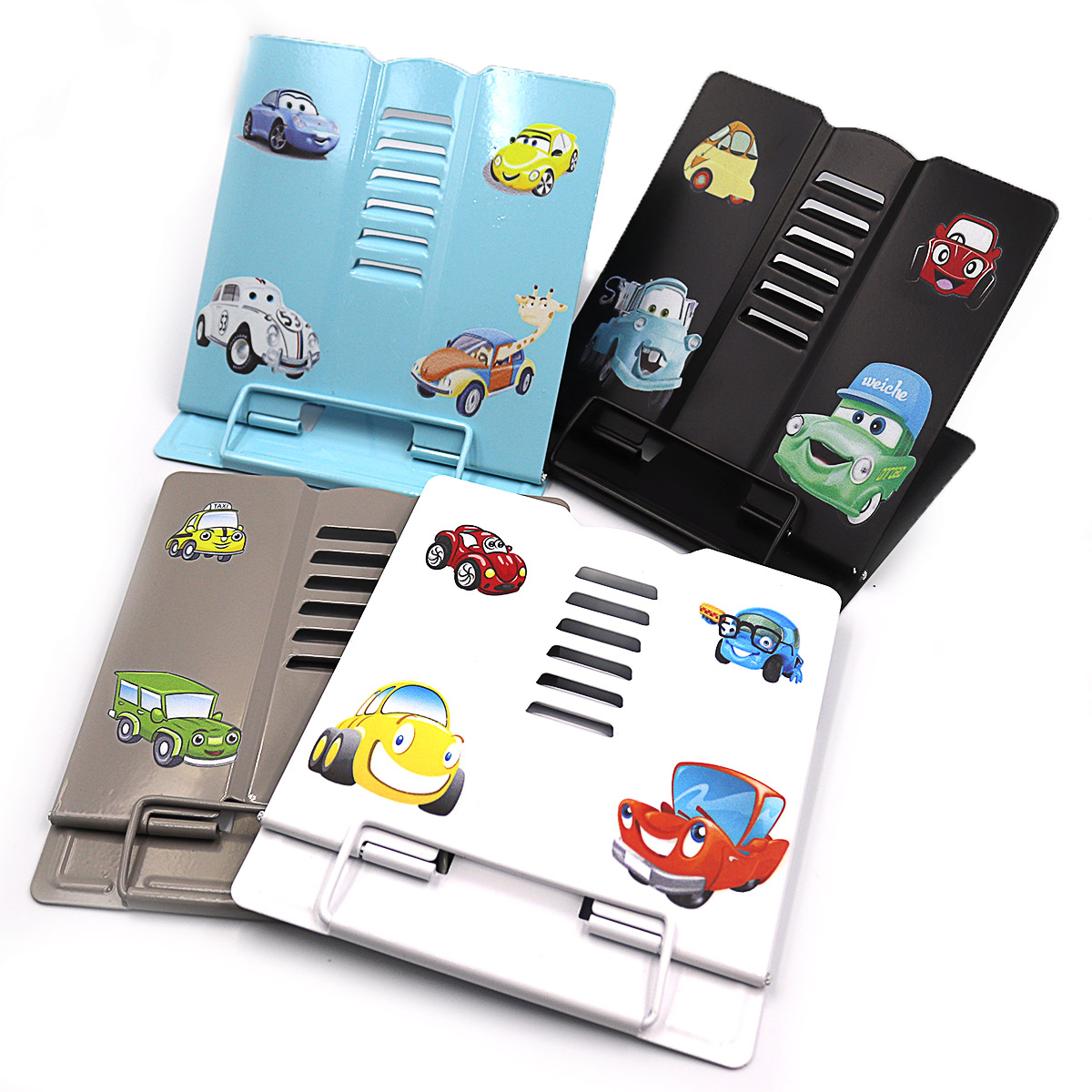 Підставка для книжок металева "JO" /DSCN1165/ "Cars" 18*15см (1/30/60)