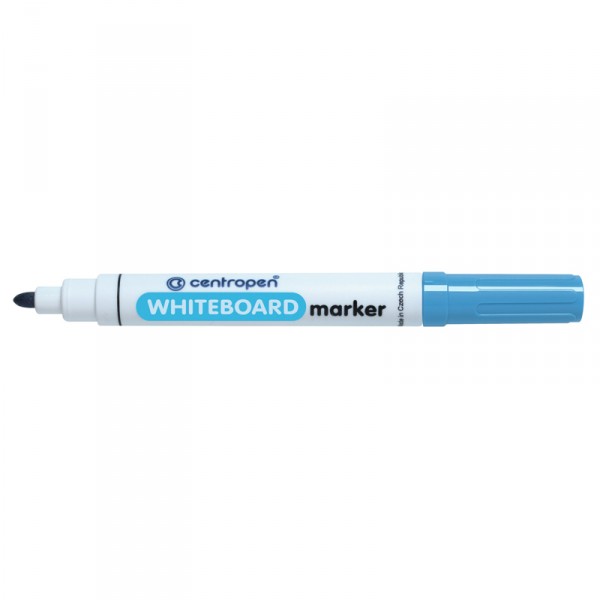 Dry erase marker "Centropen" /8559/10/ for blackboard, blue (10)