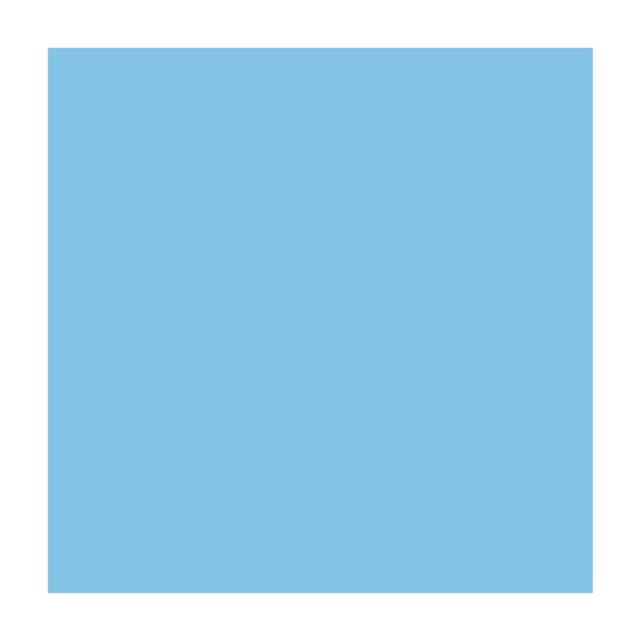Design paper A4 (21*29.7cm) "Folia" Fotokarton No. 30 Sky blue, 300g/m2 (10)