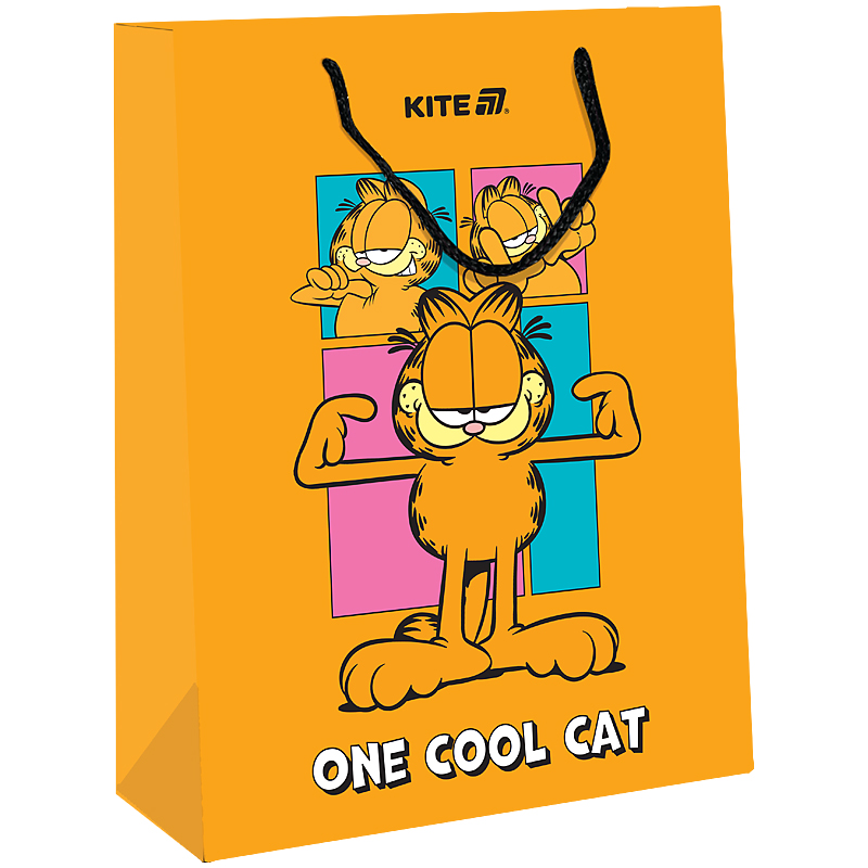 Пакет подарунковий "Kite" /GF25-266/ 26х32см, Garfield Retro (5/140)