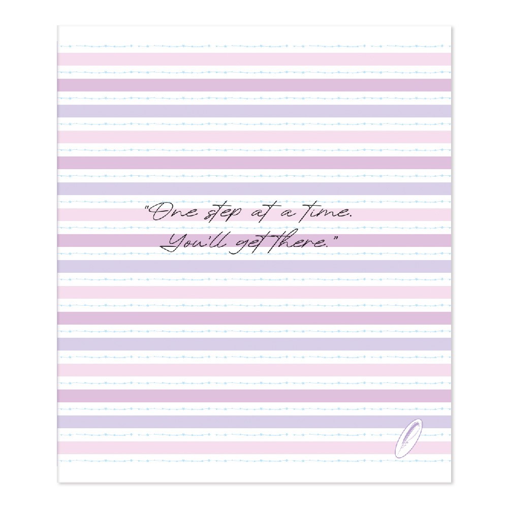 Student's notebook "Feather" 36 sheets # /TV-337/ #0176 Pastel colors offset paper 50-53 g/m2 (20/240)