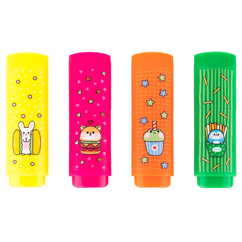 Text marker "Kite" /K26-445-1/ set of 4 circles, neon (1/12)