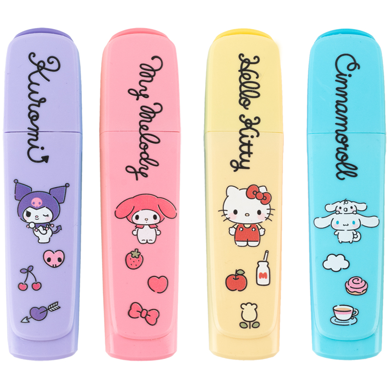 Text marker "Kite" /HK26-444/ Hello Kitty MIX set of 4 pcs. (1/24)