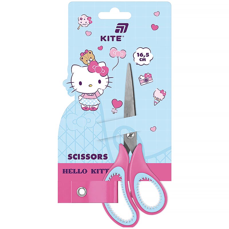 Ножиці дитячі "Kite" /HK26-127/  16,5см Hello Kitty (1/12)