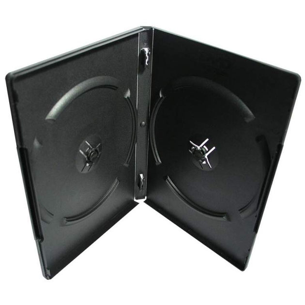 Box DVD slim for 2 discs 7 mm (1/100)