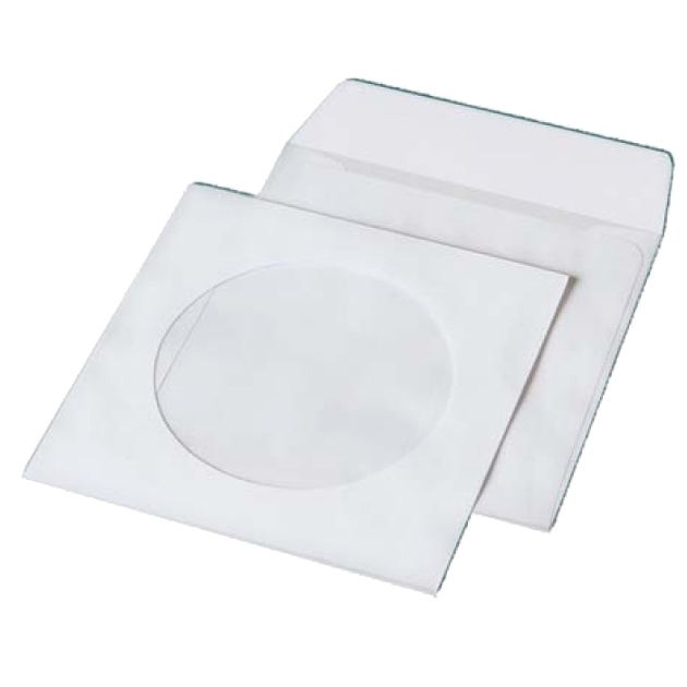 Envelope for CD (with window) 127x127 (100/400/3000)
