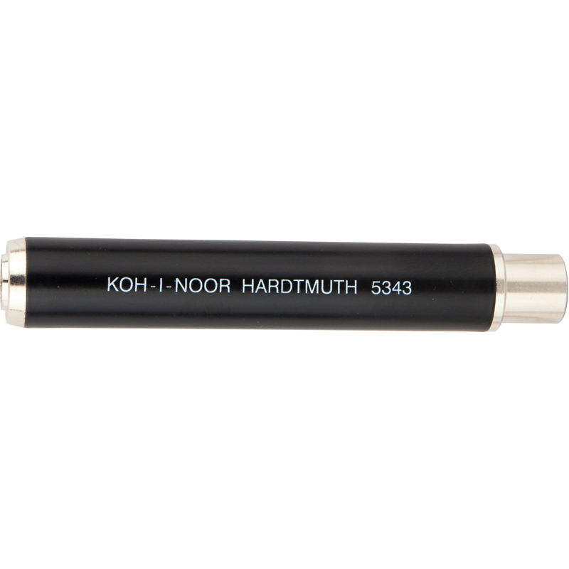 Олівець цанговий "Koh-i-Noor" /5343/ метал. корп., дов=103мм, гриф-10мм , для кругл. крейди (чорн. кол.корп