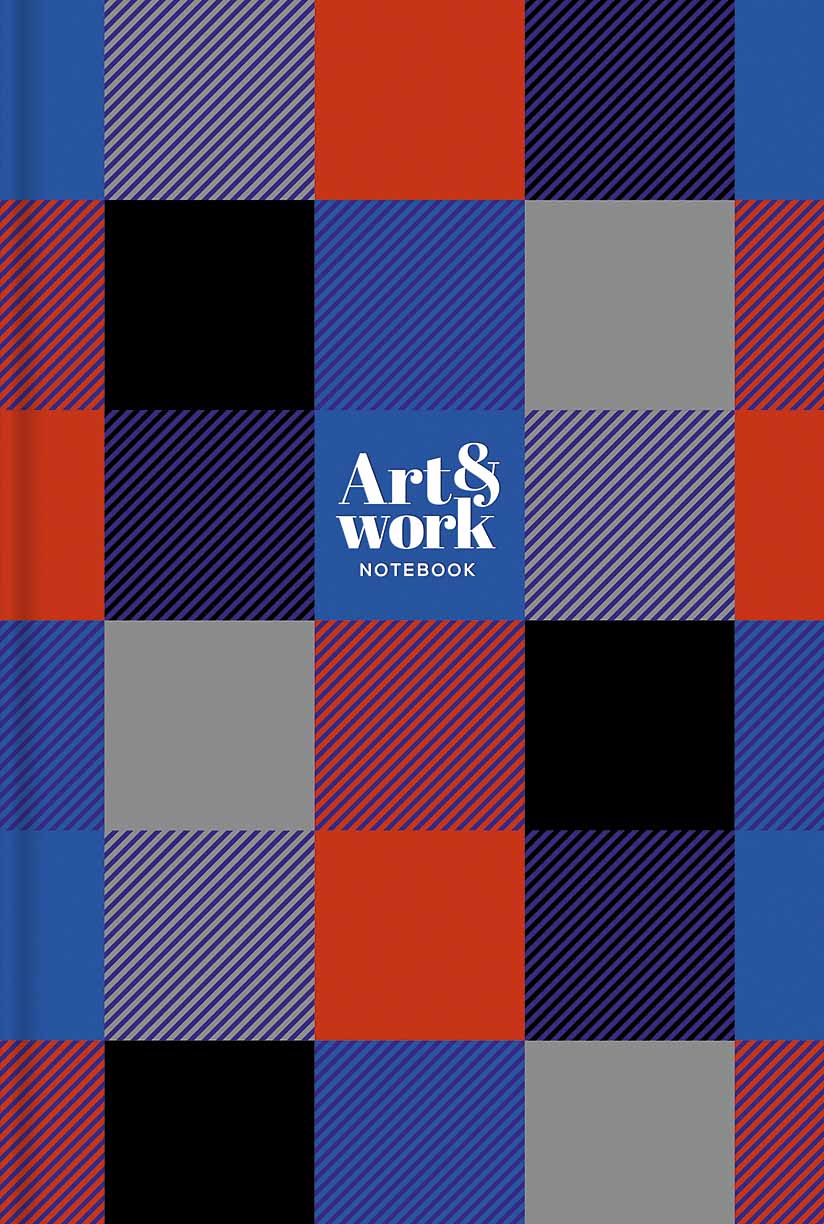 Notebook A5/80 sheets. "Genius" integrated cover /A5-IC-080-7056K/ # cream block, 70g/m2, soft touch (1/12)