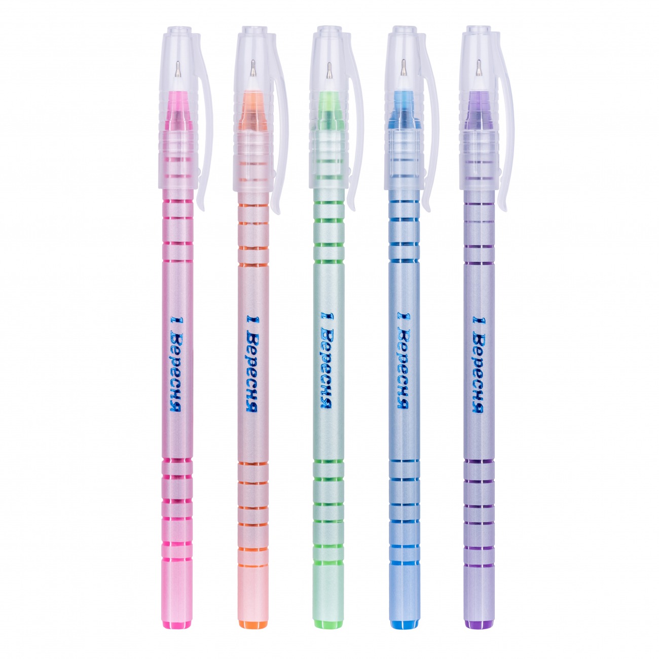 Oil pen "1 September" 411032 "Flower Pearl Coated" blue (30/600)