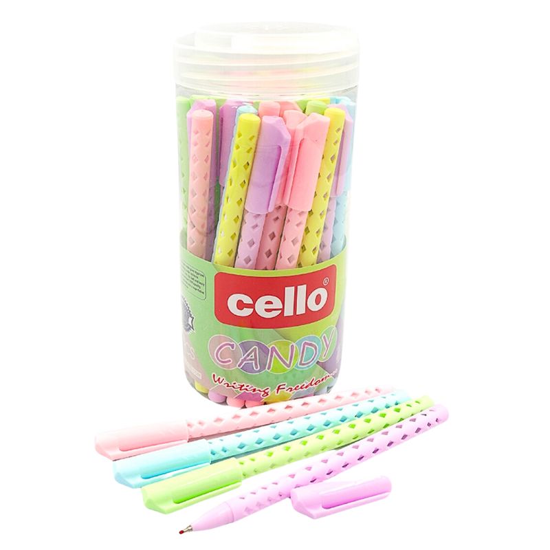 Ballpoint pen CELLO /CL-2371T(DSCN0709)/ "CANDY" blue (50/1500)
