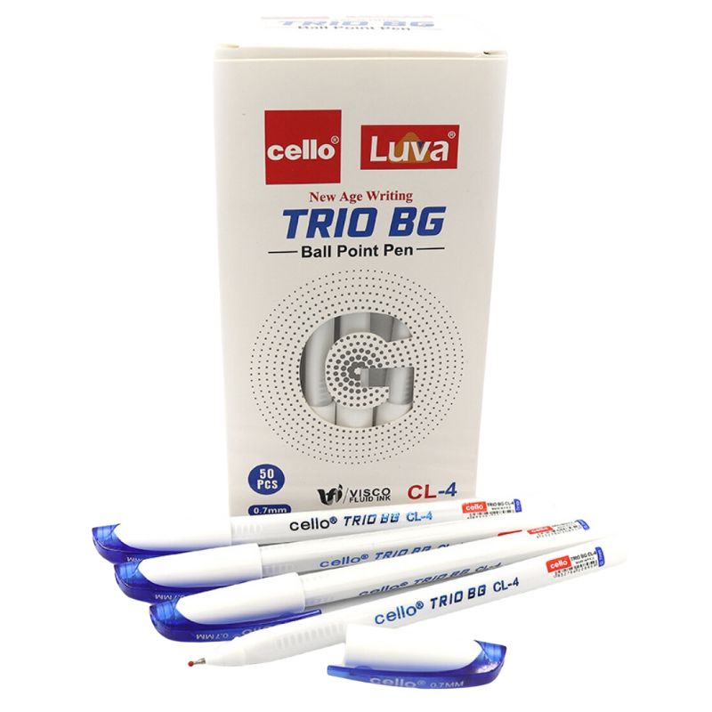 Ballpoint pen CELLO /CL-4(DSCN0715)/ "Trio BG" 0.7mm, blue (50/1200)