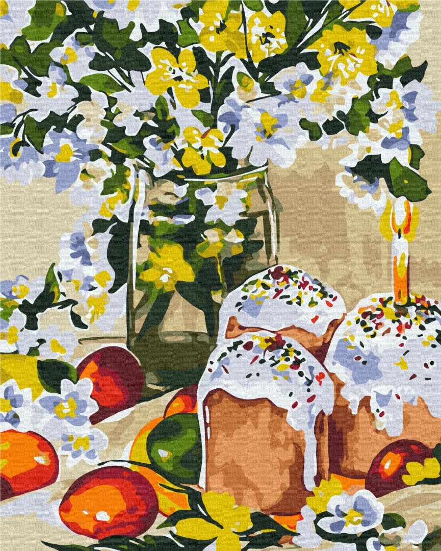 Картина за номерами "Brushme" /BS53951/ "Спогади з дитинства"  40*50см