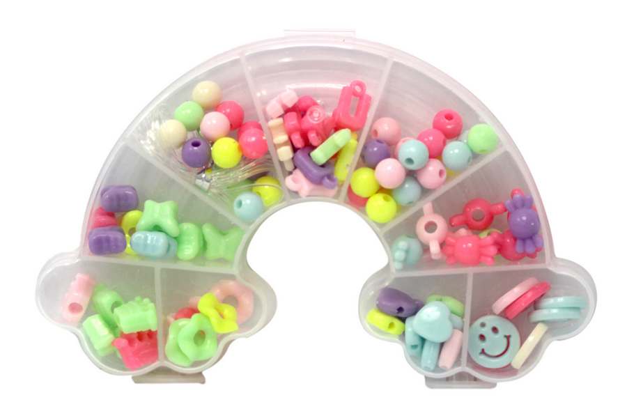 Set for creativity "WB" /13953/ beads in a box Rainbow (1/12)