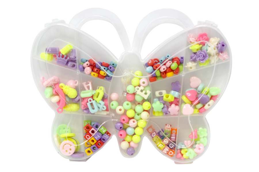 Set for creativity "WB" /13954/ beads in a box Butterfly (1/12)