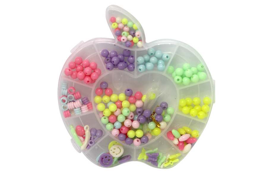Set for creativity "WB" /13951/ beads in a box Apple (1/12)