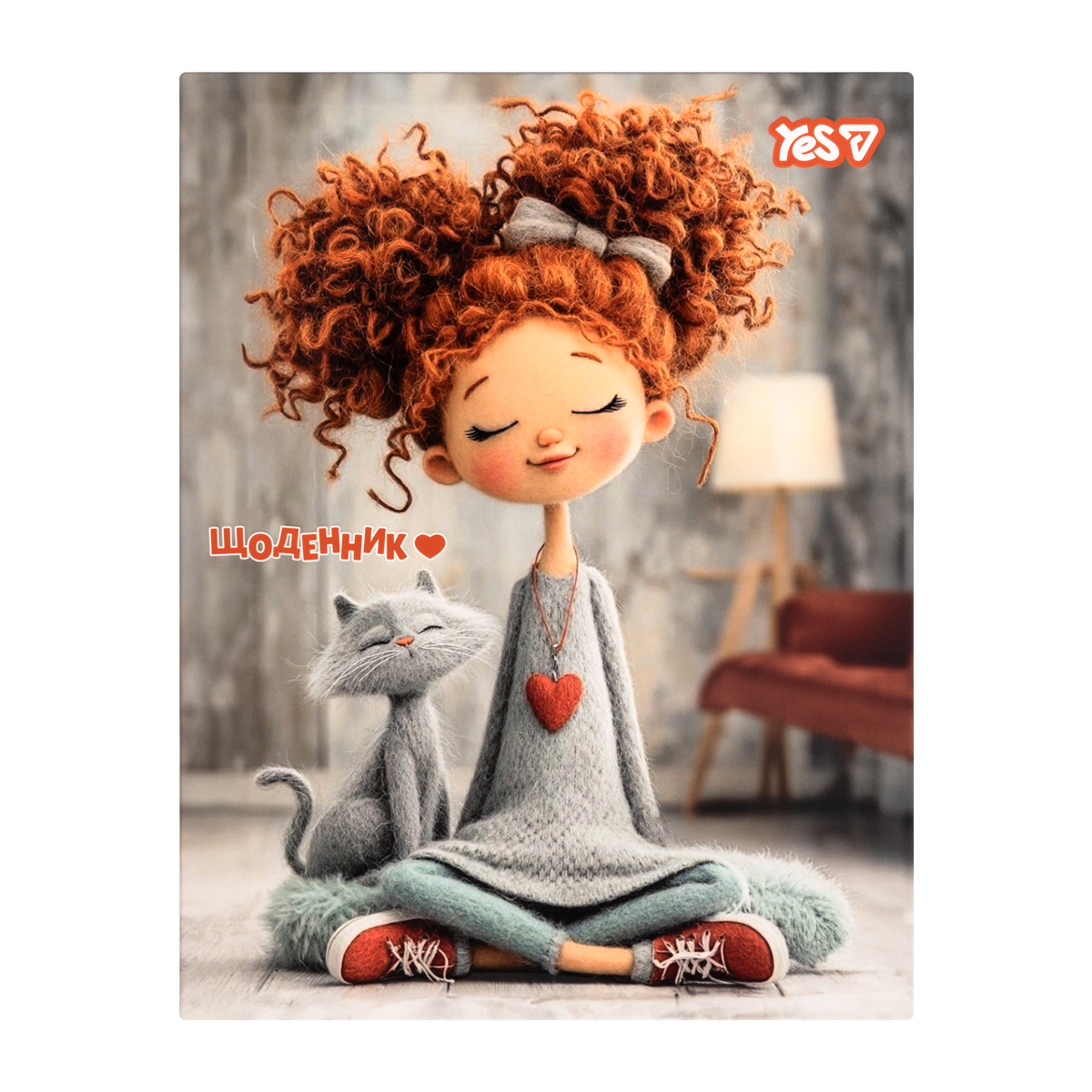 School diary "Yes" /911733/ integral Curly Girl (1/20)