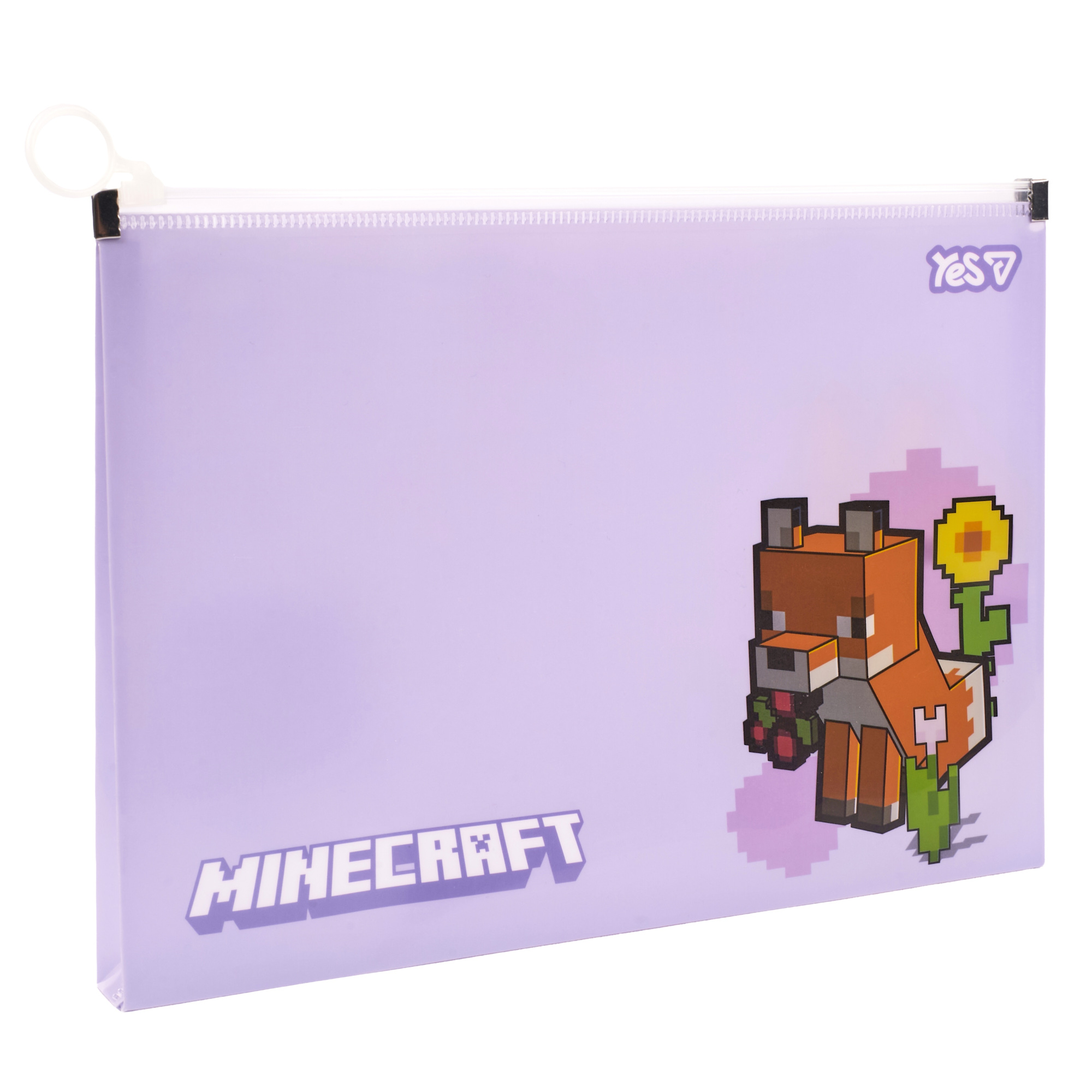 Папка-конверт з бігунком B5 "YES" /492354/ Minecraft (12/144)