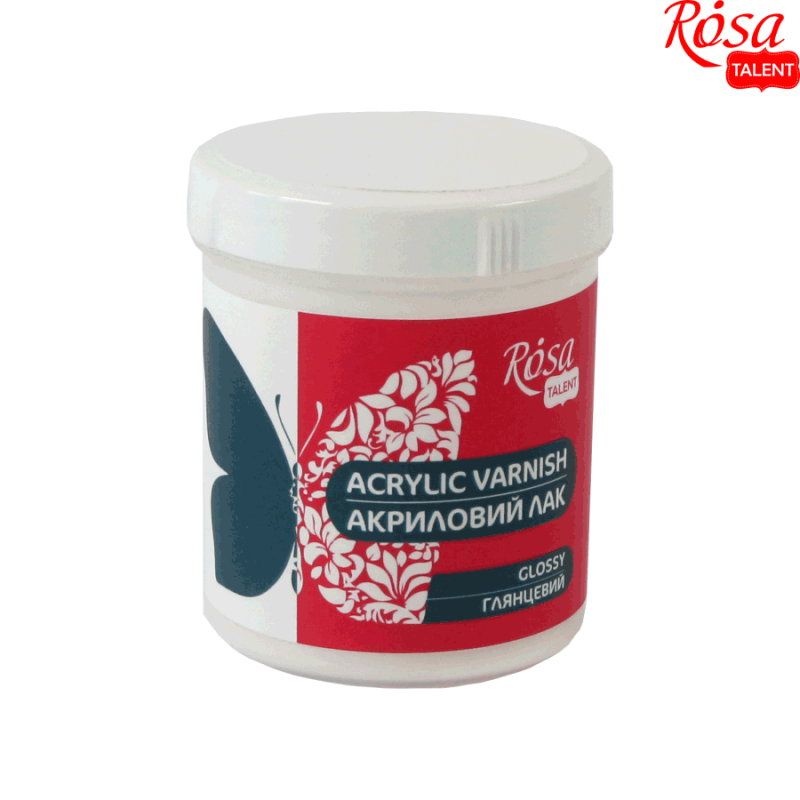 Acrylic varnish for decoration "ROSA TALENT" /48610001/ glossy, 100 ml (1/56)