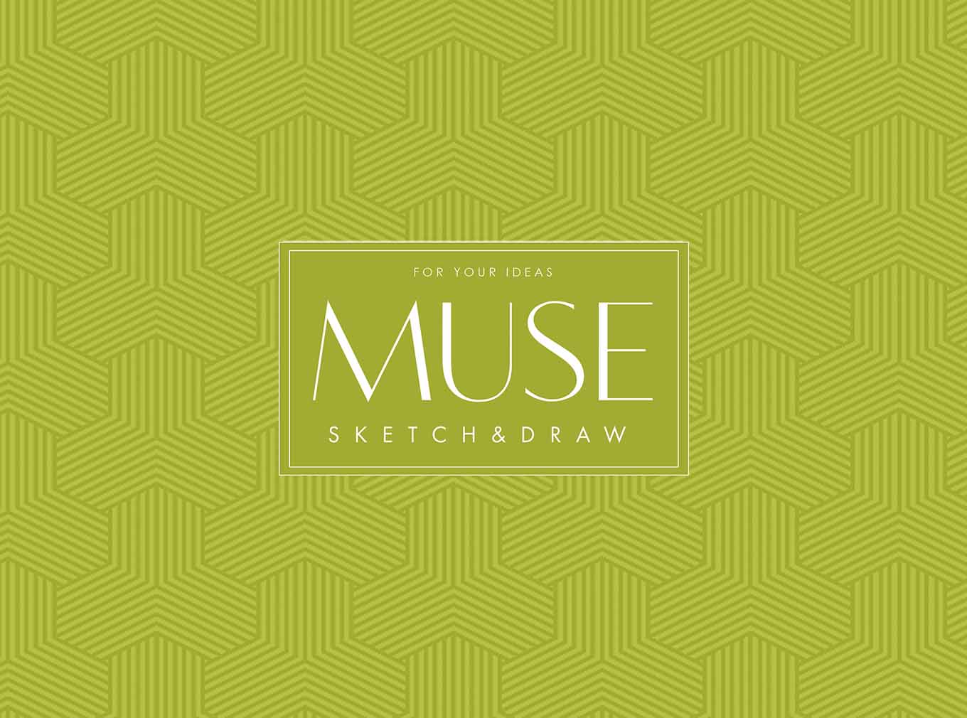 Sketchbook A5+/40 sheets. "MUSE" /PB-GB-040-066/ 115g/m2 (1/88 )
