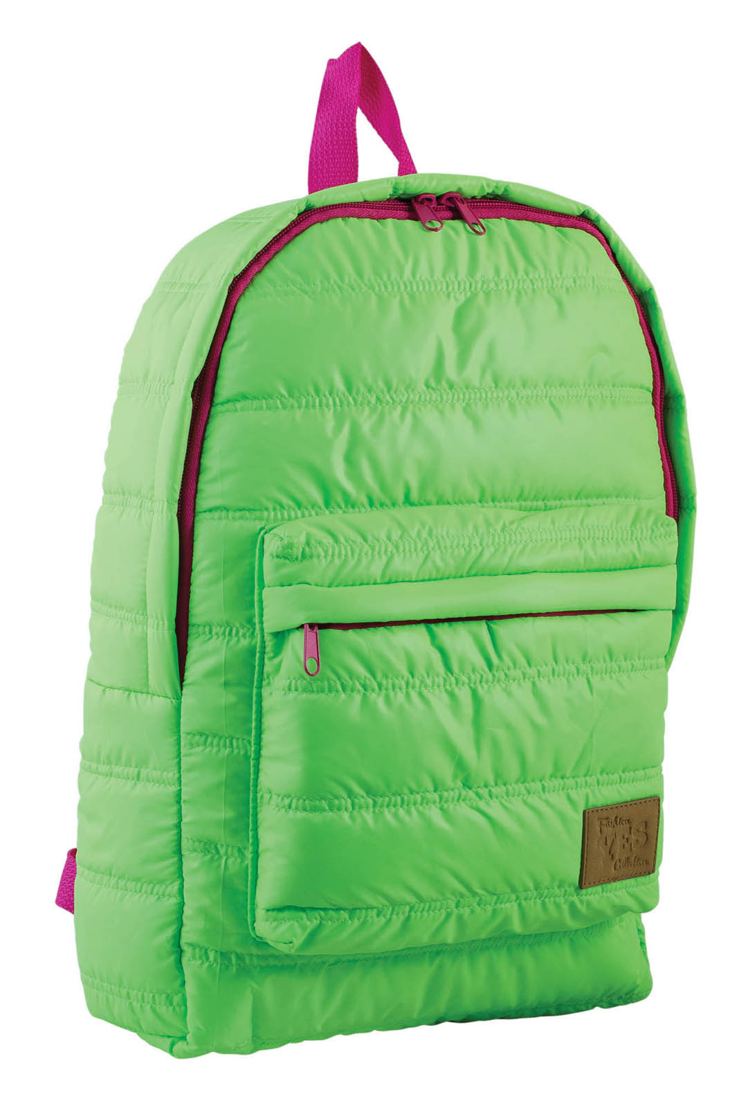 Teenage backpack "Yes" /553957/ ST-15 lime 11, 39*27.5*9 (1/25)